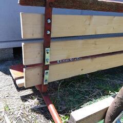 レトロ コカコーラ 木製ベンチ