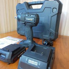 アストロプロダクツ（ASTRO　PRODUCTS）1/2DR　18Vブラシレスコードレスインパクトレンチ　バッテリー付　ブラック（限定品）