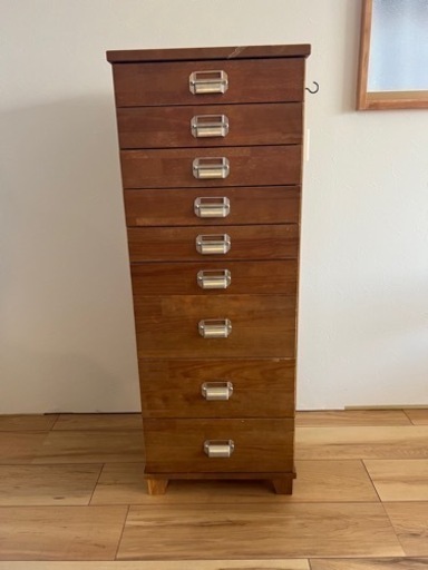 アンティーク風　家具 収納家具 キャビネット　引き出し　書類棚\n