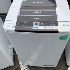 NO 196 ?福岡市内配送設置無料✨? 日立 HITACHI 全自動洗濯