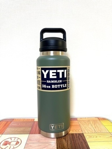 YETI イエティ ランブラー Rambler 36oz キャンプグリーン 水筒