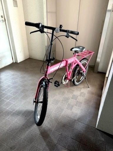 お話中　自転車 折りたたみ自転車