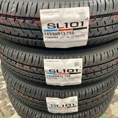 ❷ 145/80R13 新品タイヤ4本