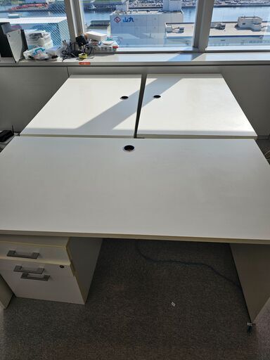 ＜デンマーク製＞DESIGNA (デザイナ)オフィスデスクｘ5台【アスクル定価16万円】