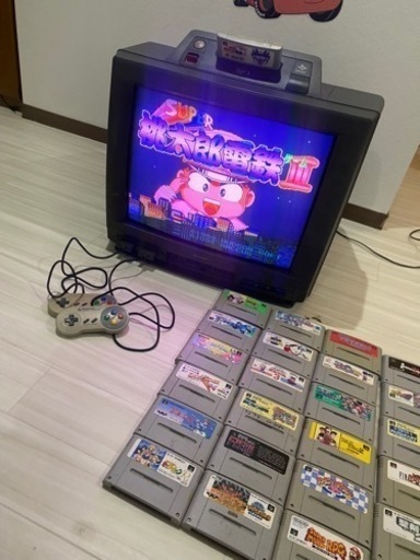 本日限定値下げ　　動作ok 21G-SF1 21型 シャープ SF1 スーパーファミコン