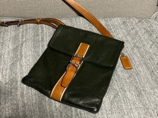 coach コーチ　オールレザーショルダーバック