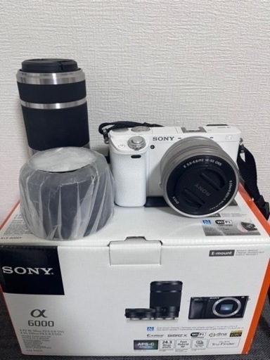 SONY α6000（W）ミラーレス　Wレンズセット