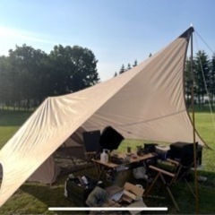 ロゴス(LOGOS) ワンポールテント&タープセット