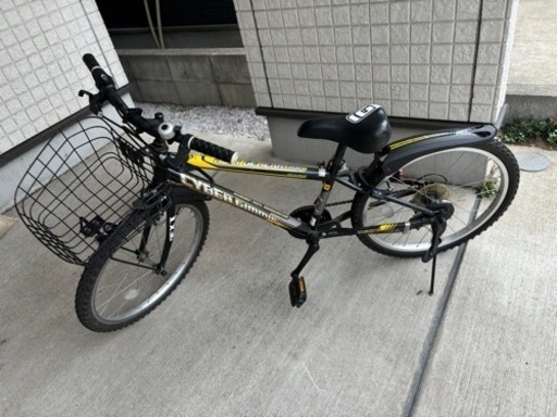 自転車 クロスバイク　子ども　22インチ