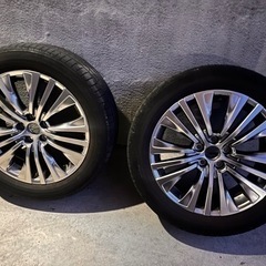 本日のみ　19インチ　
ハリアー　ホイール　タイヤ車のパーツ タイヤ、ホイール