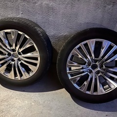 本日のみ　19インチ　
ハリアー　ホイール　タイヤ車のパーツ タイヤ、ホイール