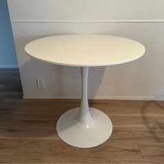 ラウンドテーブル 韓国 ホワイト 80センチ