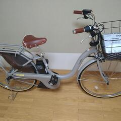 電動アシスト自転車YAMAHA pas WithDX 26インチ ベージュ 新品未使用