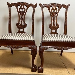 ＩＤＣ大塚家具ダイニングチェア４脚セット(メルカリ掲載中：メルリン)