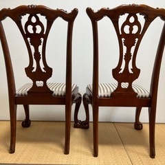 ＩＤＣ大塚家具ダイニングチェア４脚セット(メルカリ掲載中：メルリン)