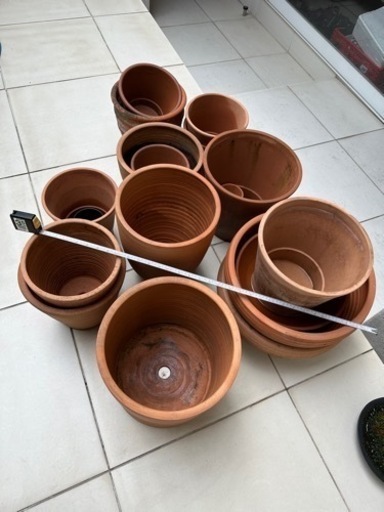 テラコッタ　植木鉢　\nイタリア製