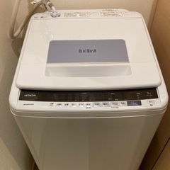 洗濯機 日立8キロ