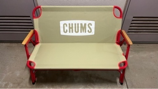 チャムス　折りたたみベンチ　アウトドアキャンプ用品