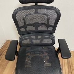 エルゴヒューマンプロ　オットマン付き　オフィスチェア