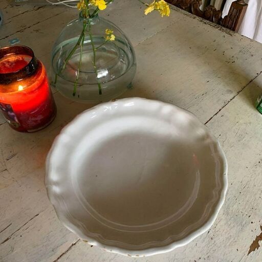 フランスアンティーク 18世紀ムスティエ✖️印あり