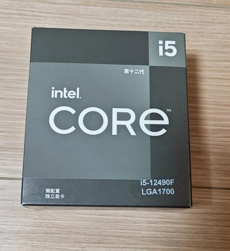 新品未開封インテルCPU Intel i5-12490f 12400強化版