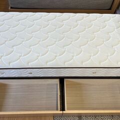 【愛品館八千代店】RoomDECO×フランスベッド　シングルベッド　ポケットコイル