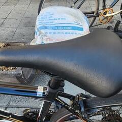 ロードバイク 700x28c 2x7変速 黒 サイズ S 配達可能