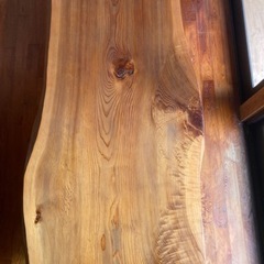 日本杉1枚板ローテーブル