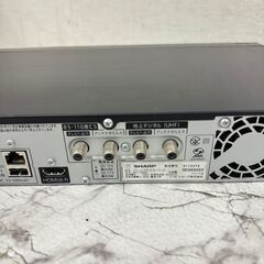  18325  SHARP ブルーレイディスクレコーダー   ◆大阪市内・東大阪市他 6,000円以上ご購入で無料配達いたします！◆ ※京都・高槻・枚方方面◆神戸・西宮・尼崎方面◆生駒方面、大阪南部方面　それぞれ条件付き無料配送あり！            