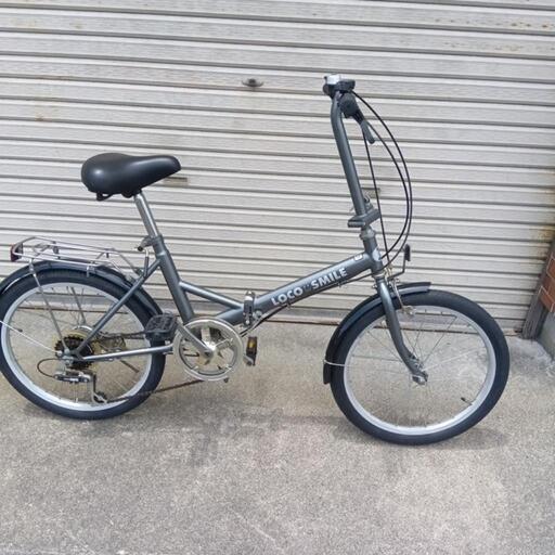 折りたたみ自転車  20インチ  6段変速