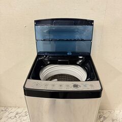  18320  Haier 一人暮らし洗濯機 ガラストップ 2023年製 5.5L ◆大阪市内・東大阪市他 6,000円以上ご購入で無料配達いたします！◆ ※京都・高槻・枚方方面◆神戸・西宮・尼崎方面◆生駒方面、大阪南部方面　それぞれ条件付き無料配送あり！            