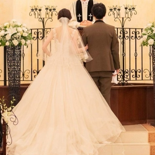 ロングベール ロングベール 3m ブライダルミュー ベールダウン可