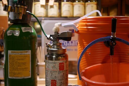 氷冷式自作生ビールサーバー兼ジャグ キャンプ BBQ等に 構造を理解し