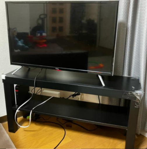 TCL 32インチテレビ+小型スタンドカワサキ