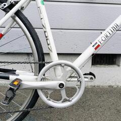 【値下げ】FORTINA(フォルティナ)700c クロスバイク 7speed/スノーパールトリコ