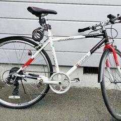 【値下げ】FORTINA(フォルティナ)700c クロスバイク 7speed/スノーパールトリコ