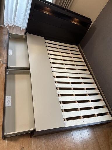 家具ダブル ベッド
