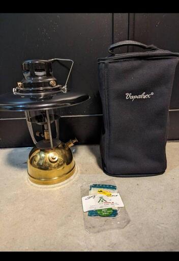 中古Vapalux ヴェイパラックス M320ブラス　シェード　ランタン　ケース