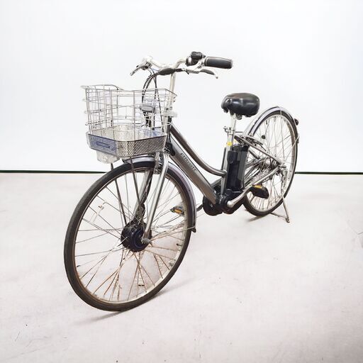 24Y393 ジ BRIDGESTONE ブリヂストン 電動アシスト自転車 アルベルトe B300 AEL736 27インチ 中古品
