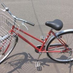 売約済み】27インチ ? 中古 自転車 10800円?鍵新品 ?ライト付