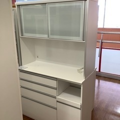 古賀家具 2枚扉レンジボード【トレファク 川越店】 古賀家具 2枚扉レンジボード【トレファク 川越店】