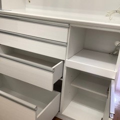 古賀家具 2枚扉レンジボード【トレファク 川越店】 古賀家具 2枚扉レンジボード【トレファク 川越店】