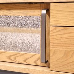 CRASH GATE(クラッシュゲート)/Easy Life(イージーライフ)のジンロ テレビボードです。オーク材とスチールレッグを合わせたインダストリアルなローボードはブルックリンスタイルなどに。