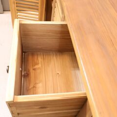 CRASH GATE(クラッシュゲート)/knot antiquesのLUCE サイドチェストです。杉古材とアイアンを使ったサイドボードはインダストリアルな雰囲気のブルックリンスタイルに♪