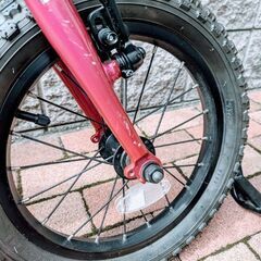 子供用自転車　ヨツバサイクル YOTSUBA ZERO 14 インチ クリスタルピンク