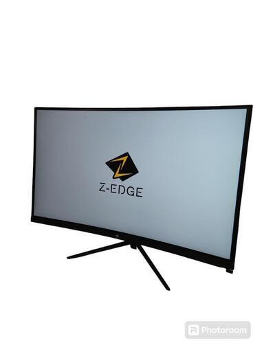 【売ります】Z-EDGE　PCモニター　24　Curved　LED　ゲーミングモニター　UG24