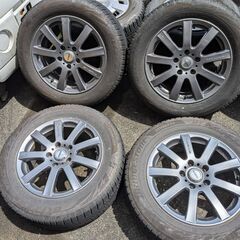 stern 中古アルミホイール・タイヤ（16×6.5JJ　off +40   205/60/16）取りに来てくれる方のみ (プリウスαに装着していました)