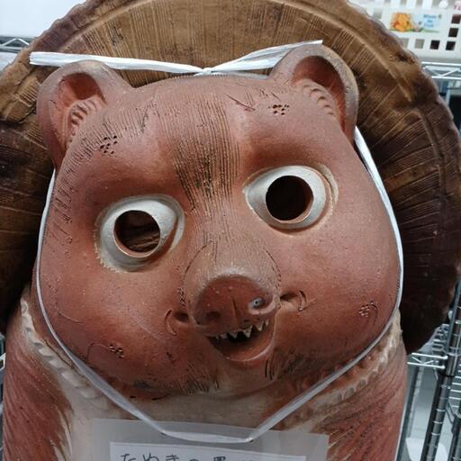 たぬきの置物