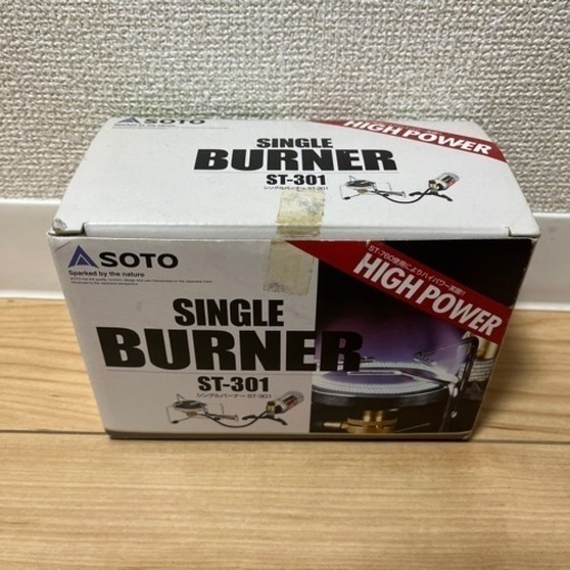 【廃盤品新品未使用品】SOTO シングルバーナー　ST-301