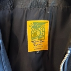 レッドムーン(RED MOON) 牛革レザージャケット　
服/ファッション コート メンズ